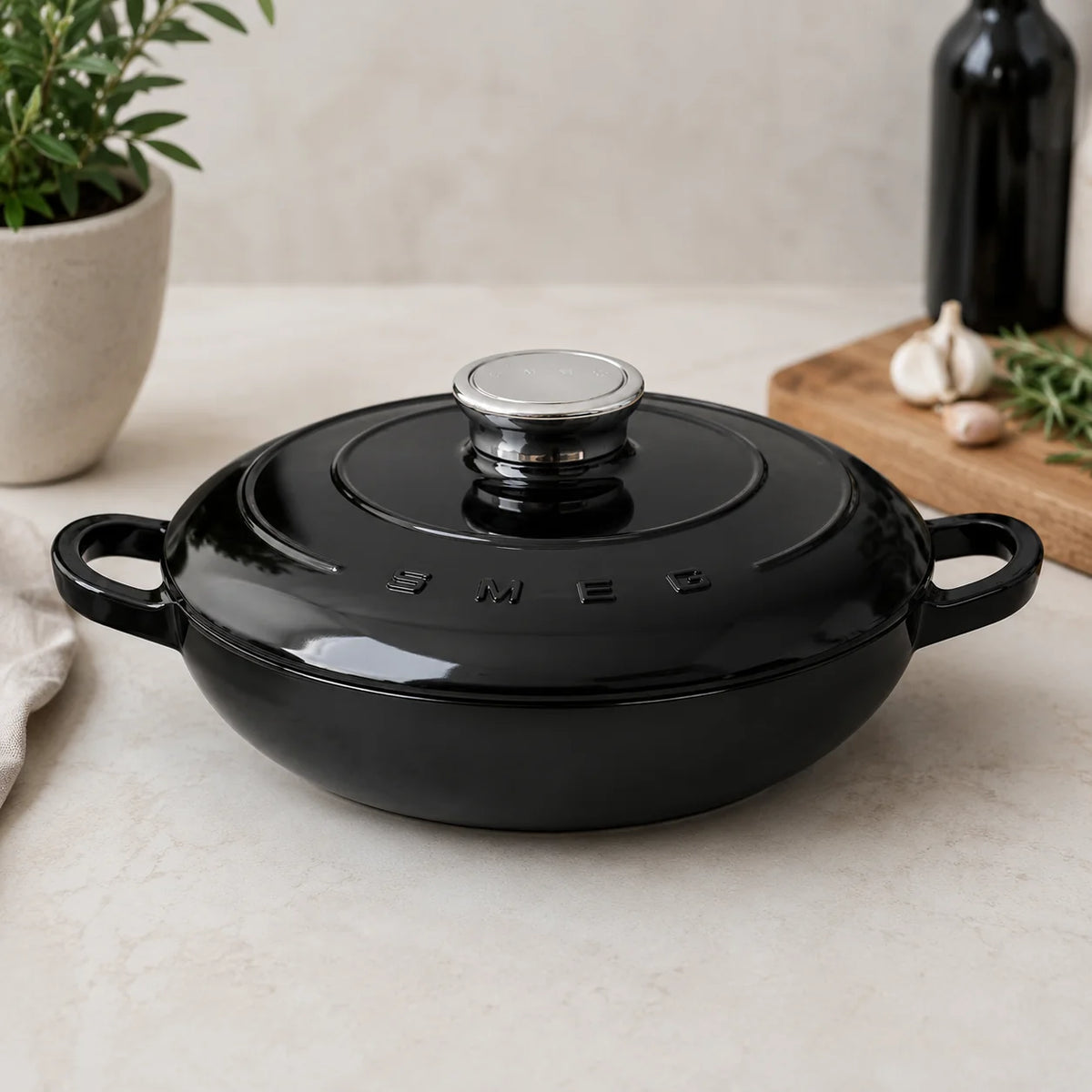 SMG Cast Iron Casserole