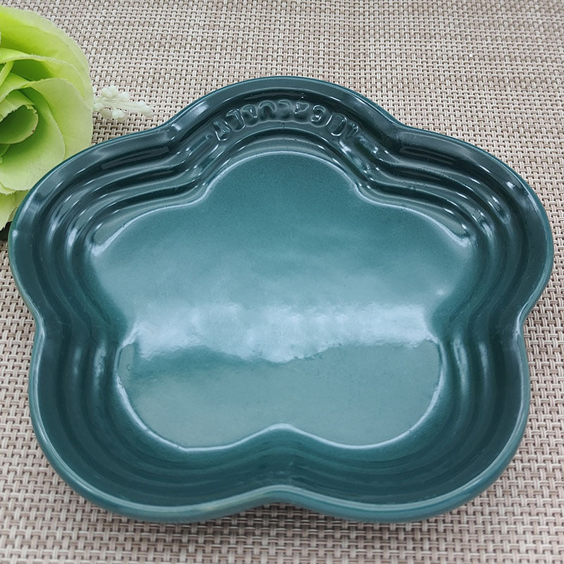 Blossom Ceramic Side Plate, 5.5 inch