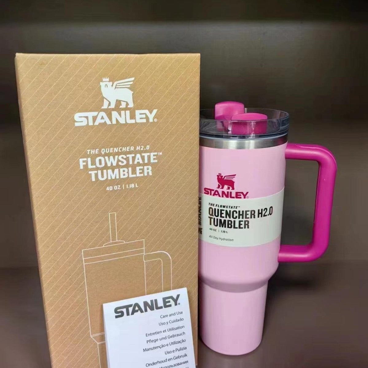 Insulated Tumbler with Handle, 40 oz