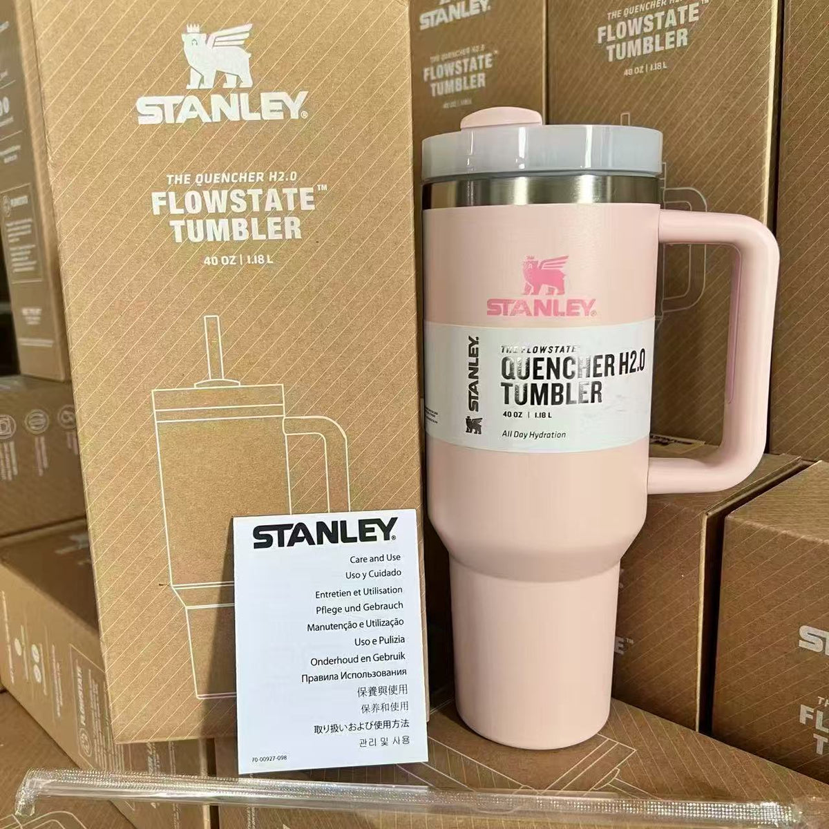 Insulated Tumbler with Handle, 40 oz