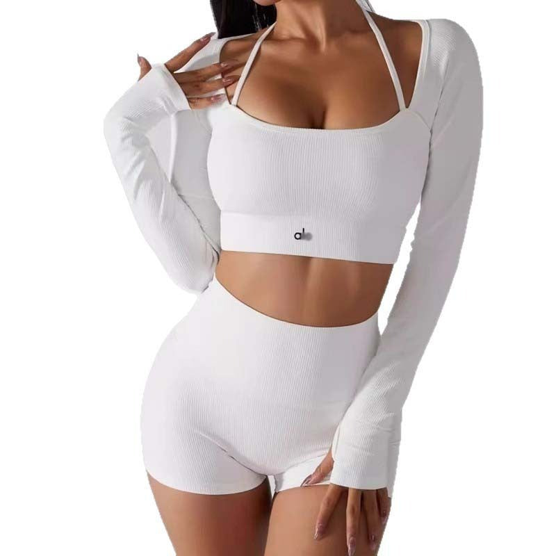 A L O ribbed set