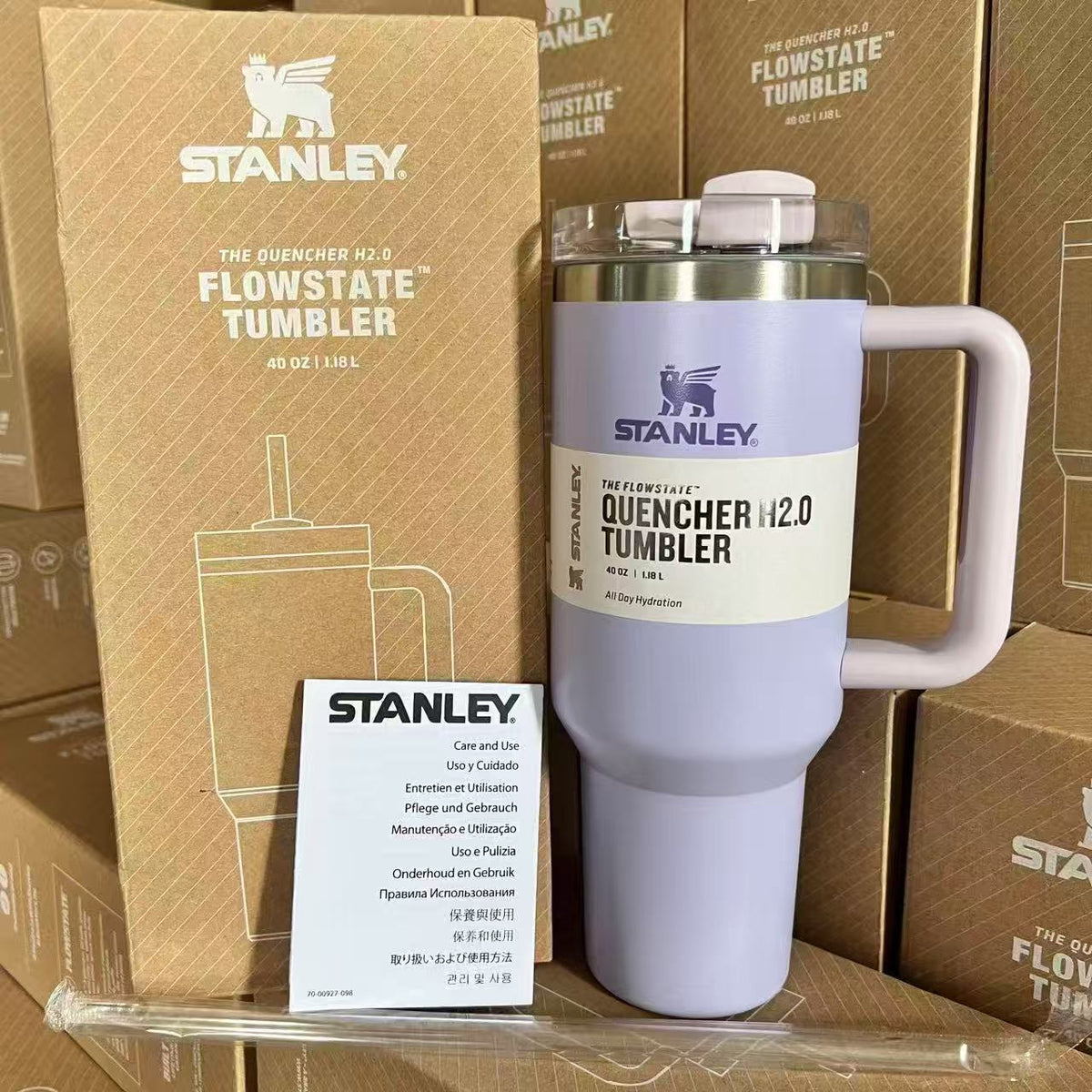 Insulated Tumbler with Handle, 40 oz