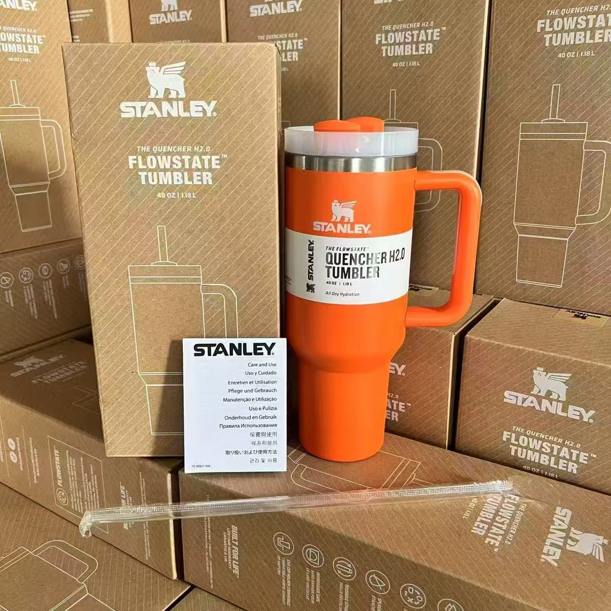 Insulated Tumbler with Handle, 40 oz