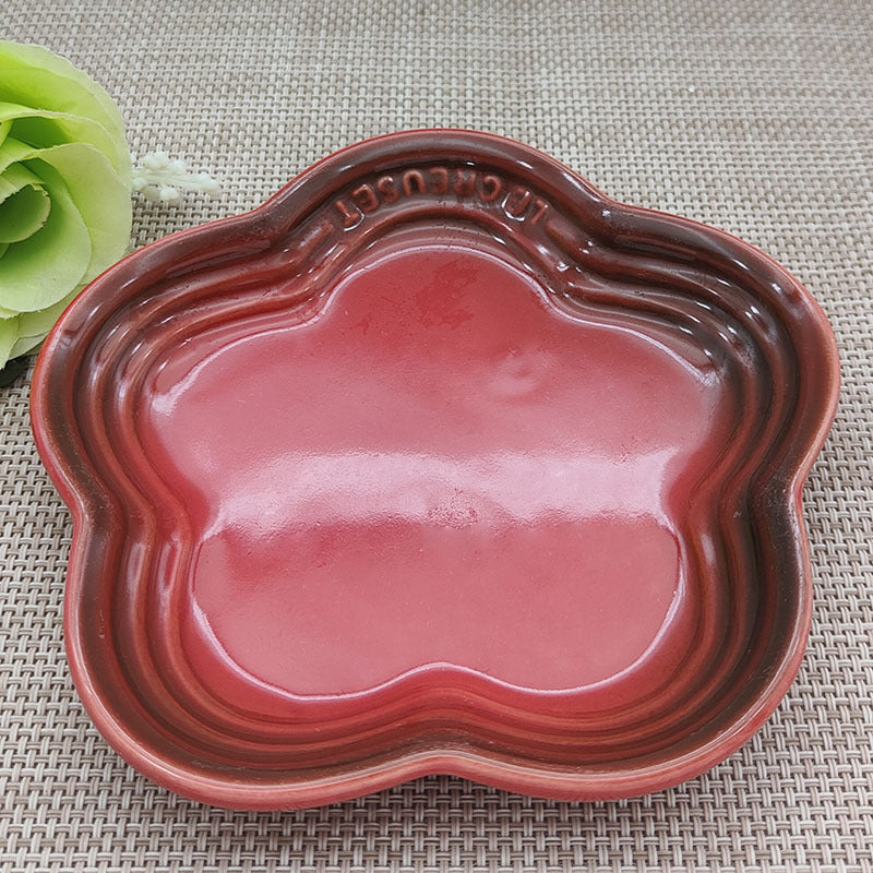 Blossom Ceramic Side Plate, 5.5 inch