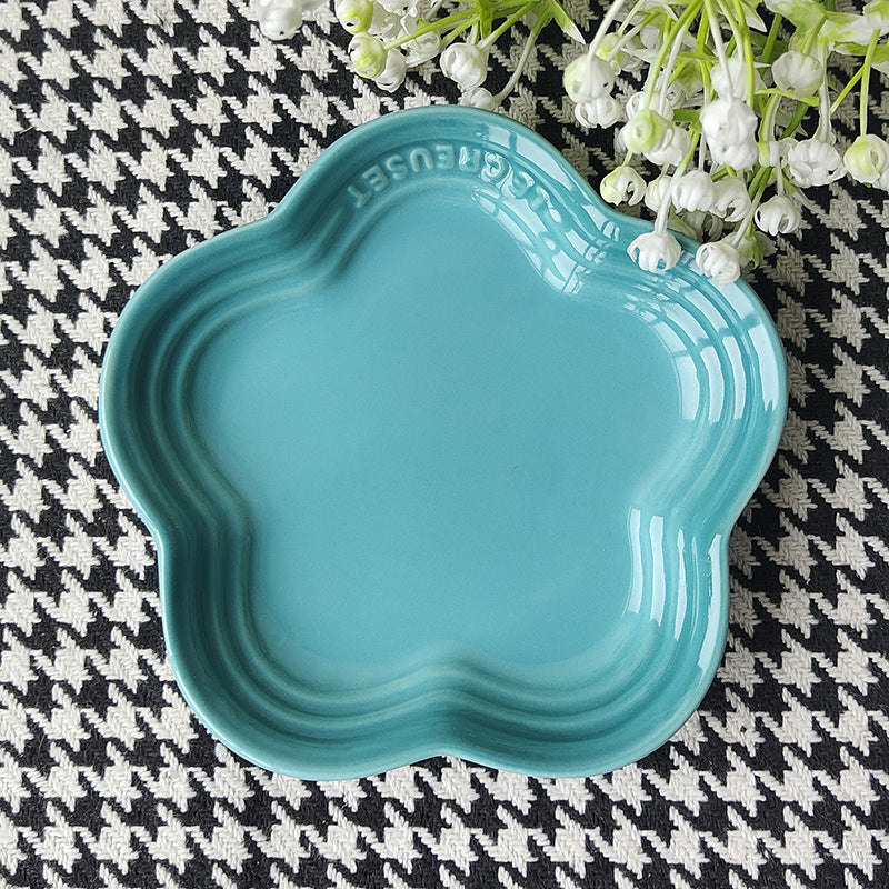 Blossom Ceramic Side Plate, 5.5 inch