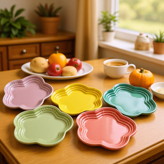 Blossom Ceramic Side Plate, 5.5 inch