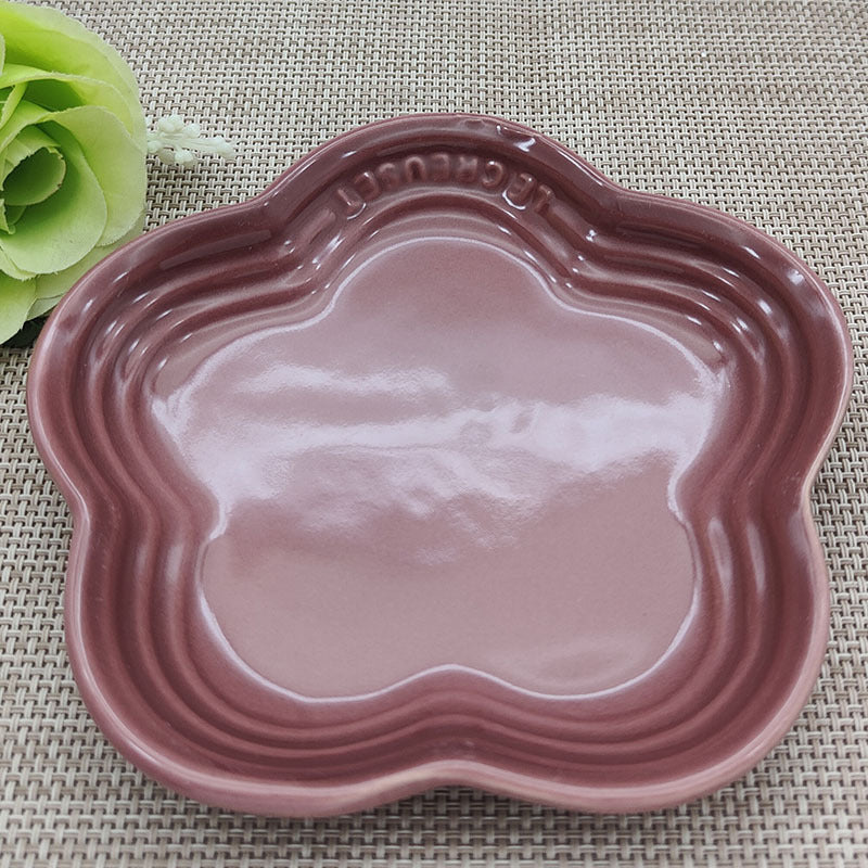 Blossom Ceramic Side Plate, 5.5 inch