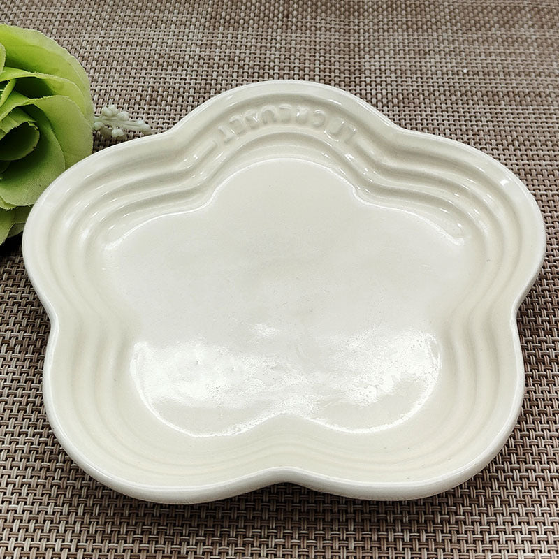 Blossom Ceramic Side Plate, 5.5 inch