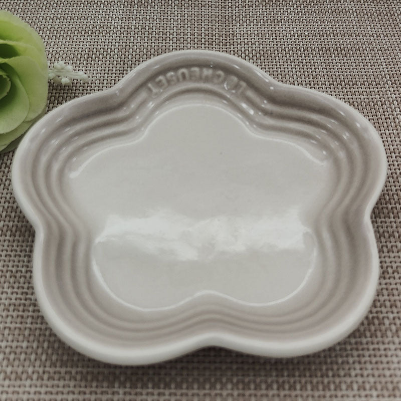 Blossom Ceramic Side Plate, 5.5 inch