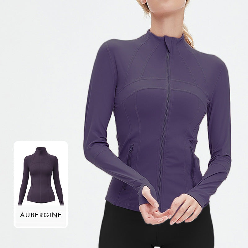 Stand Collar Running Jacket