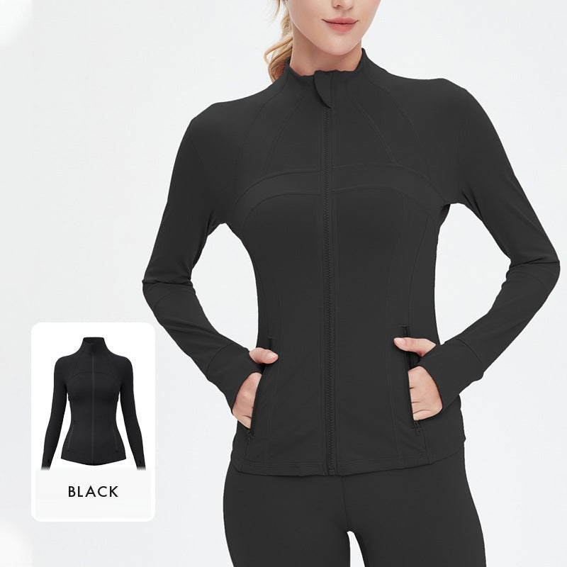 Stand Collar Running Jacket