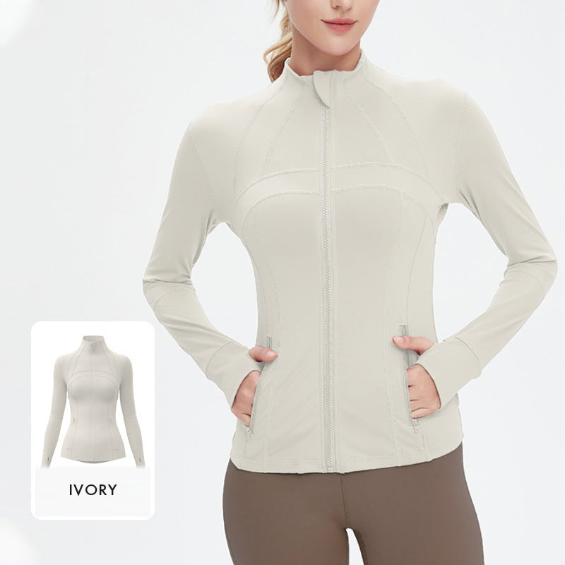 Stand Collar Running Jacket