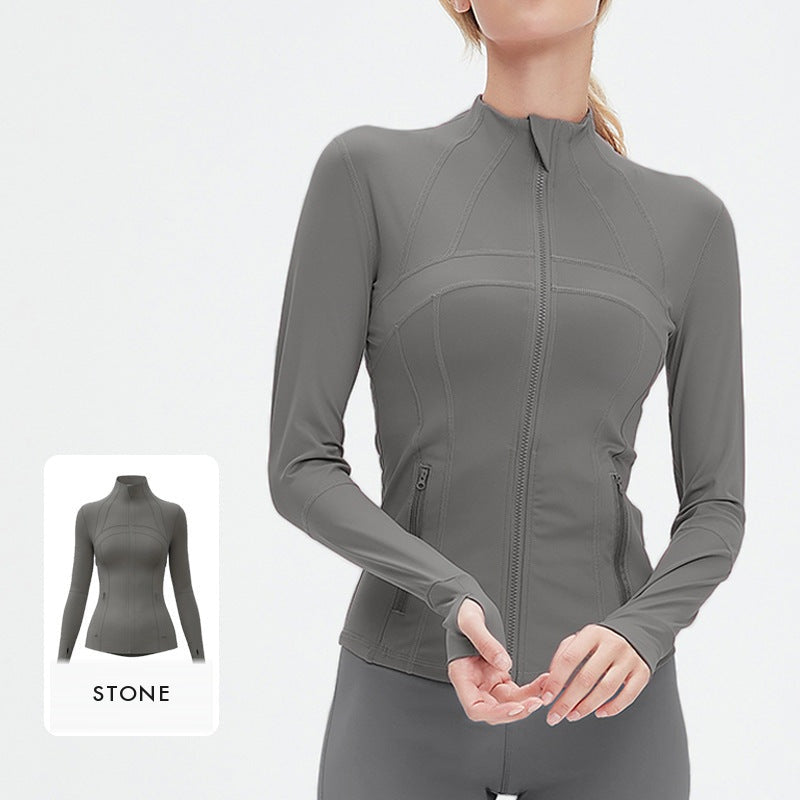Stand Collar Running Jacket